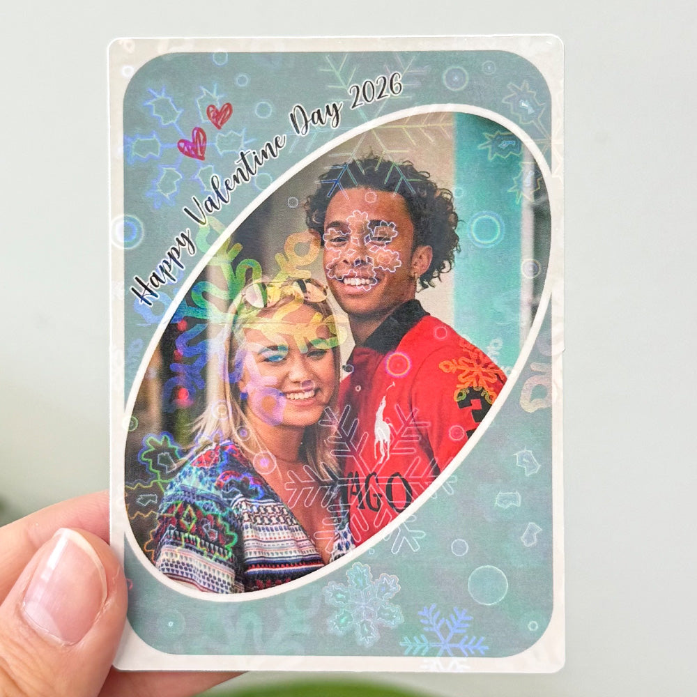 50% OFFđź’•Personalized Couple Anime Uno Card, Love You More Reverse Card