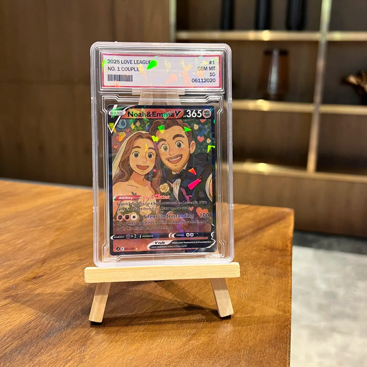 50% OFF🤩Personalized Couple Anime Art Trading Card