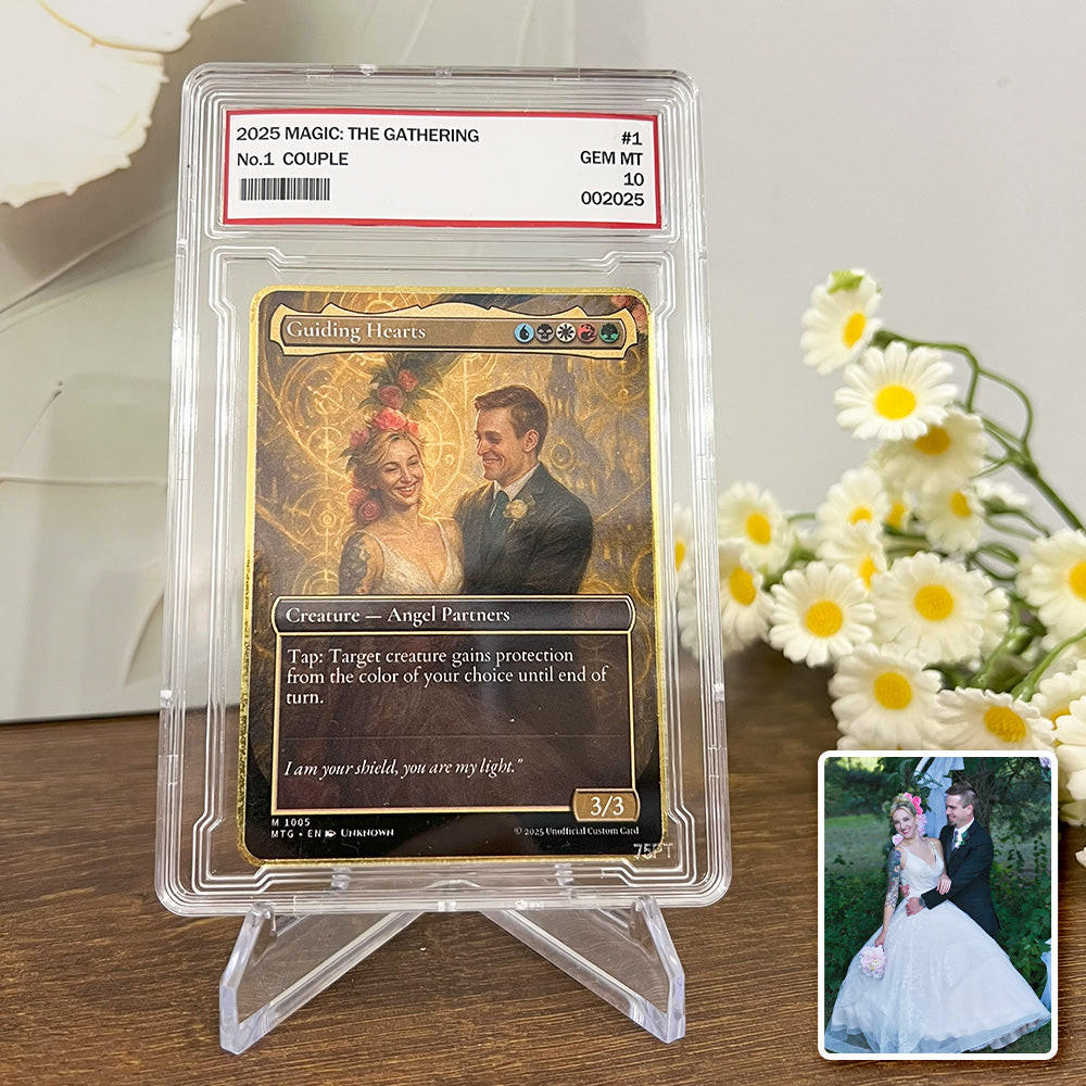 50% OFF🤩Custom Magic-Style MTG Couple Art Card