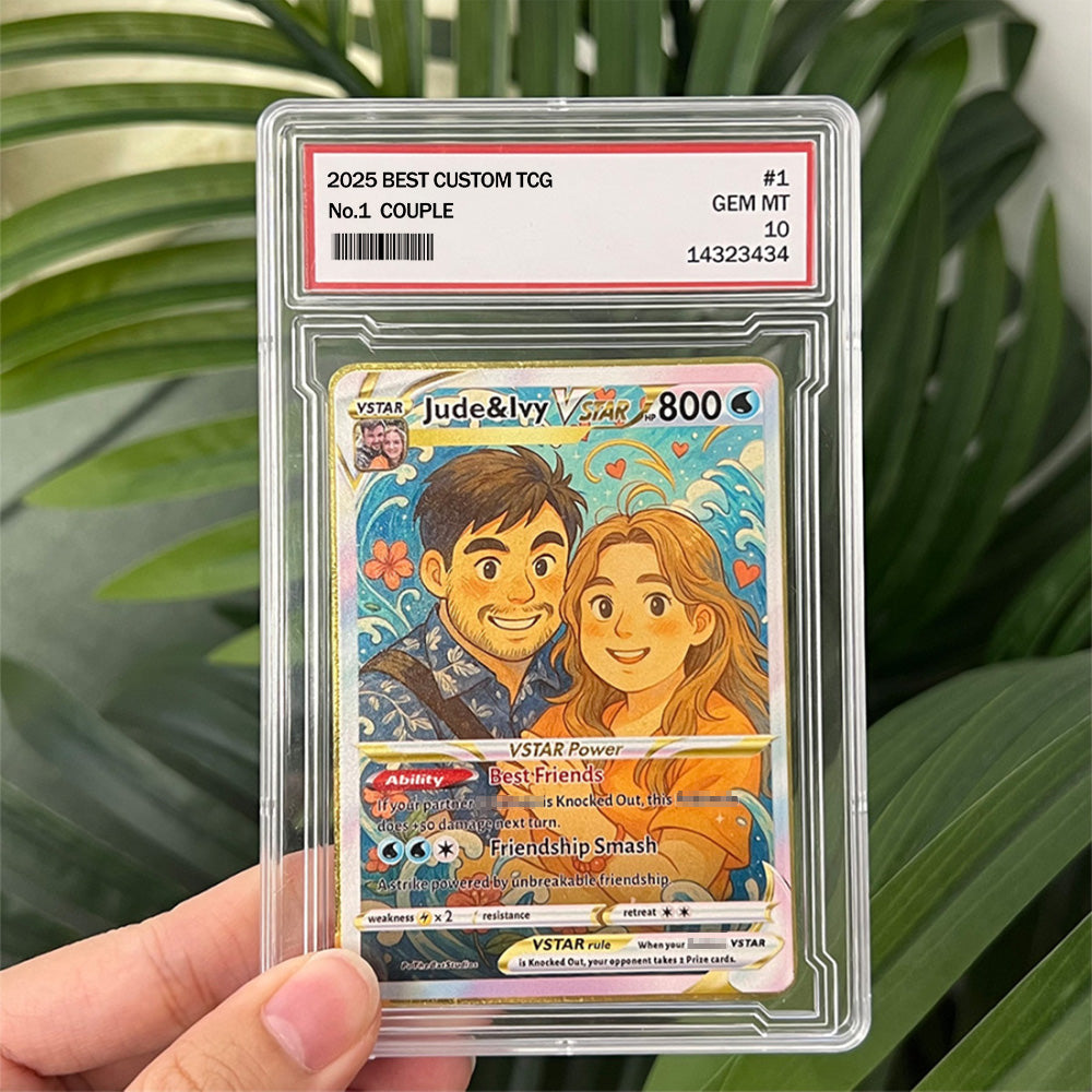 50% OFF🤩Personalized Couple Anime Art Trading Card