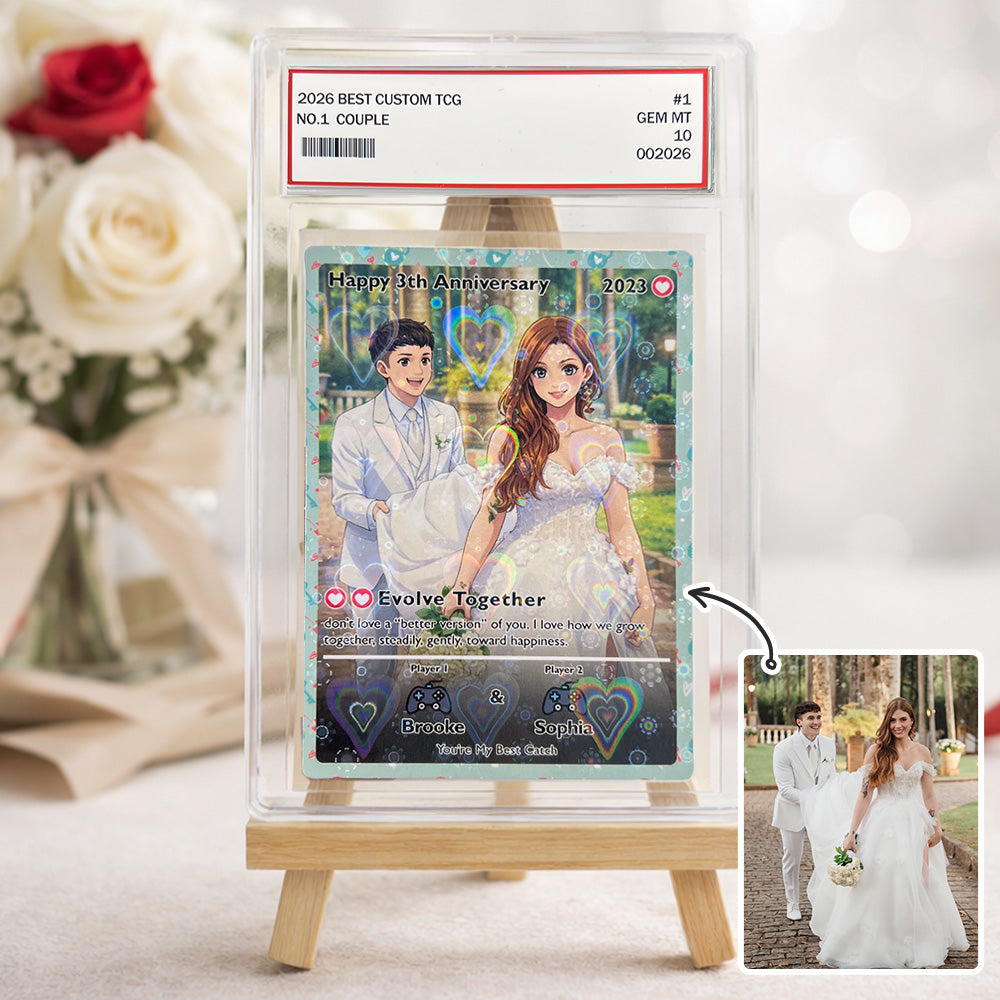 50% OFF🎮Personalized Couple Player Anime Art Classic Card Pokecard
