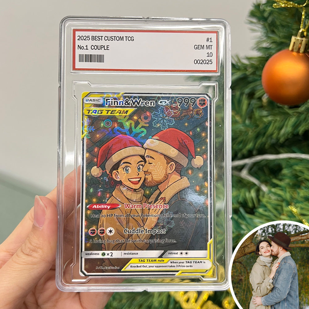 50% OFF🤩Personalized Couple Anime Art Trading Card