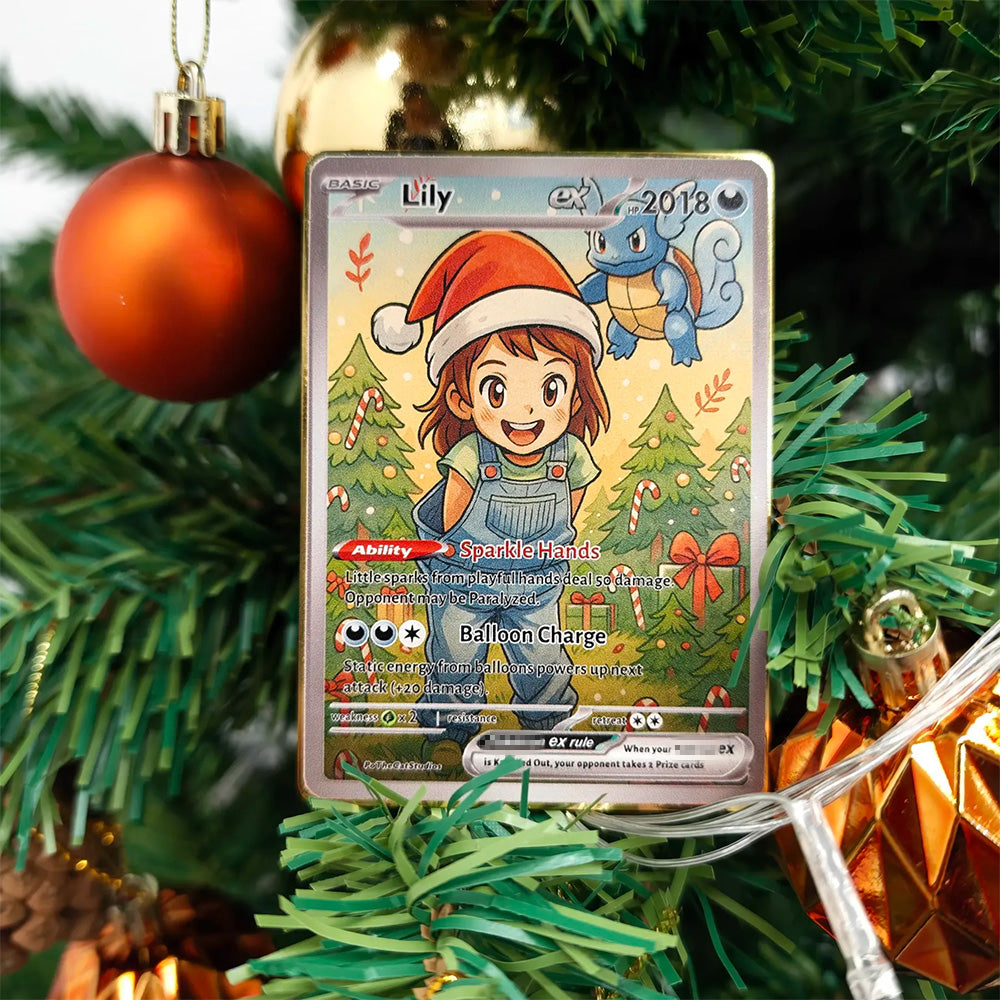 50% OFF🤩Personalized Kid Anime Art Trading Card