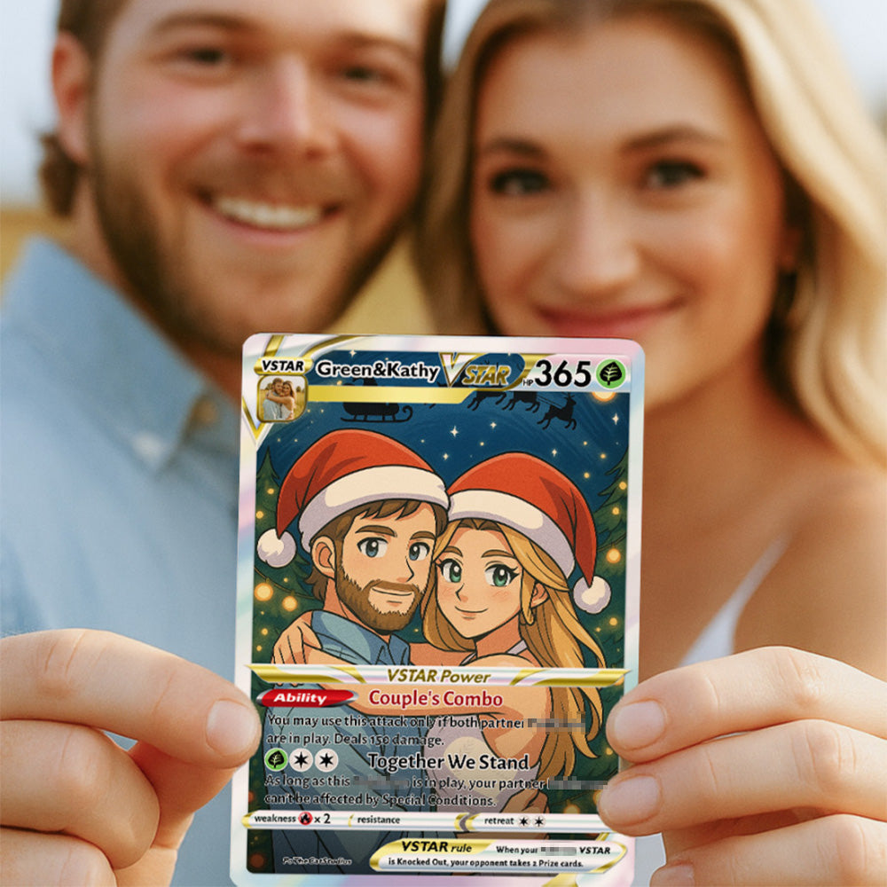 50% OFF🤩Personalized Couple Anime Art Trading Card