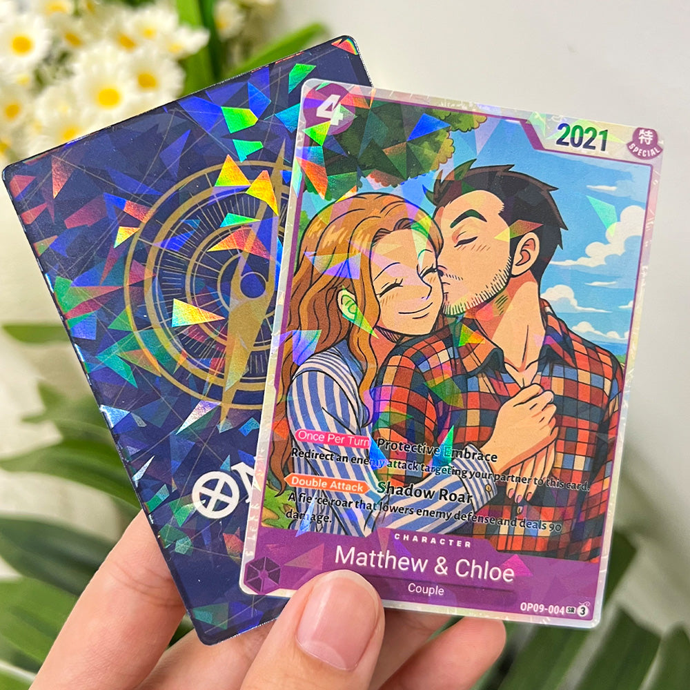 50% OFF🤩Personalized Anime Couples OP Style TCG Card