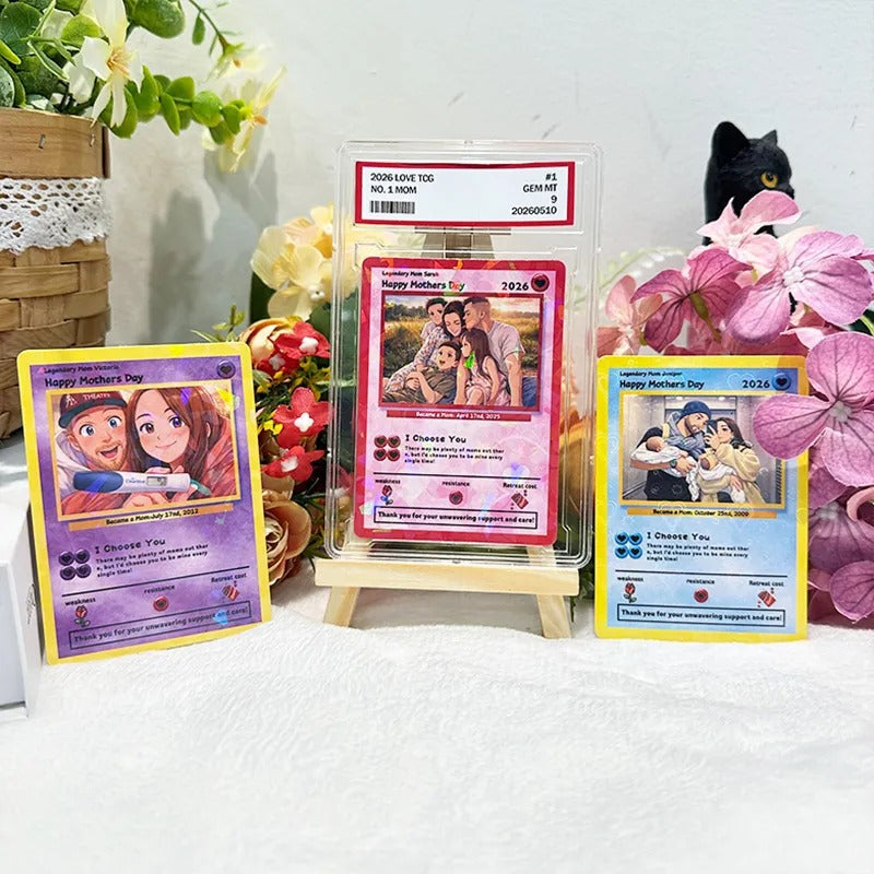 Custom "Legendary Mom" Mother’s Day Anime Style Love Card